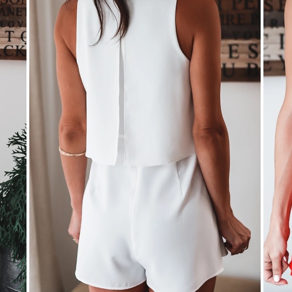 Red romper - Picture 2 of 2